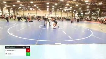 132 lbs Consi Of 64 #2 - Israel Guiterrez, CA vs Moses Eads, WV