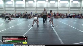 113 lbs Round 2 (8 Team) - Sebastian Degennaro, Penguin vs Tommy Banas, Olympia