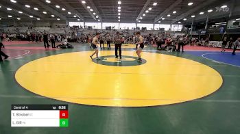 113 lbs Consi Of 4 - Teague Strobel, SC vs Louie Gill, PA