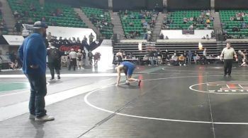 5A 165 lbs Semifinal - Kadin Walter, Arab vs Gavin Edwards, Corner