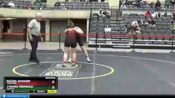 165 lbs Semifinal - Cyriana Reinwald, Horicon vs Rachel Schauer, Fennimore