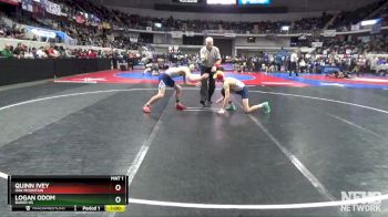 7A 126 lbs Cons. Round 2 - Logan Odom, Baker HS vs Quinn Ivey, Oak Mountain