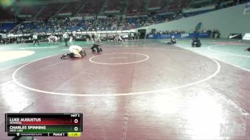 6A-165 lbs 1st Place Match - Charles Spinning, West Linn vs Luke Augustus, Newberg