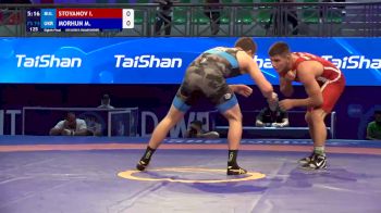 74 kg 1/8 Final - Ivan Stoyanov, Bulgaria vs Mykyta Morhun, Ukraine