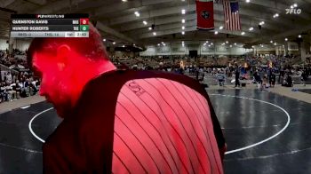 175 lbs Semis & 1st Wb (8 Team) - Quenston Davis, Munford High School vs Hunter Roberts, Tullahoma High School