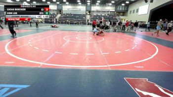 157 lbs Champ. Round 1 - Orin Lee, Mt. Olive vs Lucas Boecker, Keiser University
