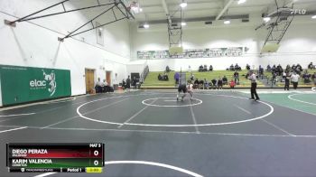 141 lbs Quarterfinal - Diego Peraza, Palomar vs Haven Owens, Victor Valley