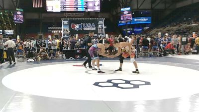 144 lbs Champ. Rd Of 128 - Brock Johnson, Kansas vs Gabriel Salsamendi, Connecticut