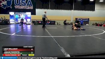 106 lbs Champ. Round 1 - Jordan Manyette, American Dream Wrestling Club vs Jack Wallukait, Iowa