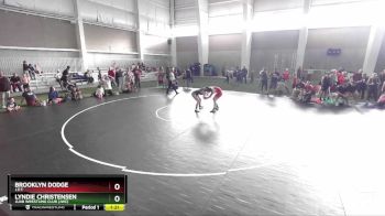 140 lbs Quarterfinal - Lyndie Christensen, Juab Wrestling Club (JWC) vs Brooklyn Dodge, J.E.T.