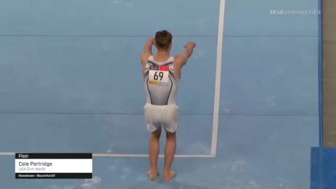 Cole Partridge - Floor, USA Gym World - 2021 US Championships