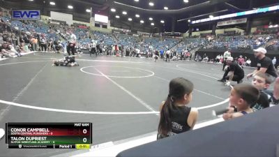 49 lbs Cons. Round 2 - Conor Campbell, South Central Punishers vs Talon Dupriest, SlyFox Wrestling Academy