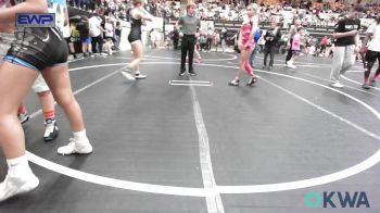 110 lbs Semifinal - Anistyn St. Clair, Choctaw Ironman Youth Wrestling vs Silver Belvin, Shelton Wrestling Academy