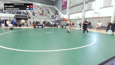 65 kg Champ. Rd Of 16 - Izzy LeVine, Valiant Wrestling Club vs Cadence Diduch, Iowa Womens Wrestling Club
