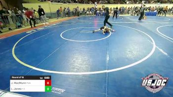 43 lbs Round Of 16 - John MacMunn, Perry Wrestling Academy vs Lane Jones, F-5 Grappling