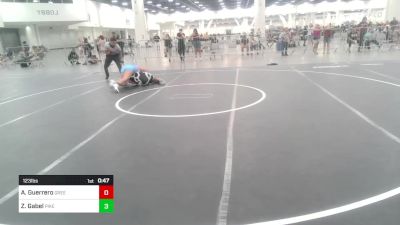 123 lbs Consi Of 8 #2 - Alexa Guerrero, Greeley United vs Zoe Gabel, Pikes Peak Warriors