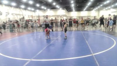 42 lbs 2nd Place - Michael Guiang, Turlock WC vs Koen Robinson, Shootbox WC