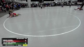 106 lbs Cons. Round 5 - Brock Goebel, MWC Wrestling Academy vs Grady Erlandson, Michigan Premier WC