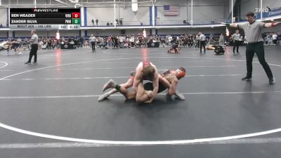 165 lbs 3rd Place - Ben Weader, Virginia Tech - Unattached vs Zander Silva, Princeton