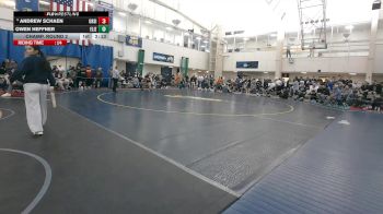 141 lbs Champ. Round 2 - Andrew Schaen, Ursinus vs Owen Heffner, Elizabethtown