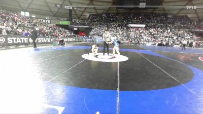 Girls 2A 140 lbs Cons. Round 2 - Isobel Leonhardt, Olympic (Girls) vs Vera Pope, Tumwater (Girls)