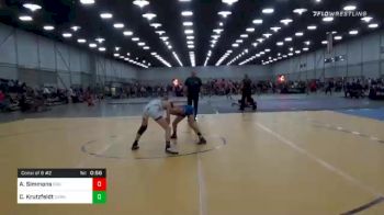 101 lbs Consolation - Aiden Simmons, Driller Wrestling Club vs Cole Krutzfeldt, Darkhorse Wrestling Club