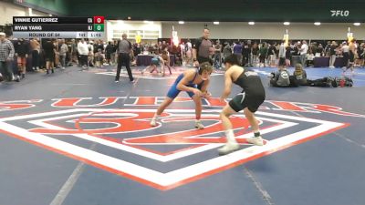 138 lbs Round Of 64 - Vinnie Gutierrez, CA vs Ryan Yang, NJ