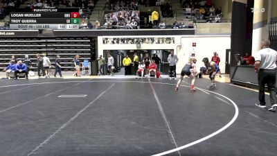 133 lbs Consi Of 16 #2 - Logan Mueller, Gardner-Webb vs Troy Guerra, University At Buffalo