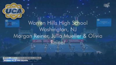 Warren Hills High School [2026 Cheer - Small Varsity Division II Finals] 2026 UCA National High School Cheerleading Championship DII
