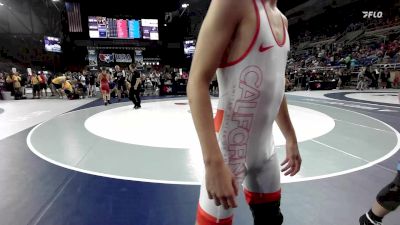 120 lbs Cons. Rd Of 64 - Aiden Garcia, CA vs Jameson Small, NE