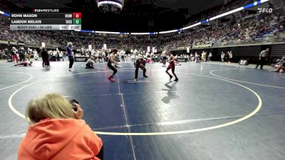 90 lbs Round Of 32 - Landon Melius, Tussey Mountain vs Rohn Mason, Berwick