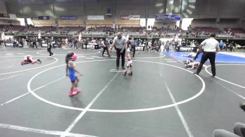 37 lbs Rr Rnd 2 - Ian Vazquez, Pueblo County WC vs Brielle Cablay, Pounders WC