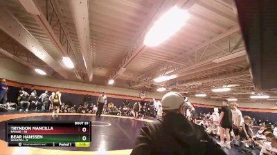 100 lbs Semis & 3rd Wb (16 Team) - Tryndon Mancilla, Ravage vs Bear Hanssen, Wasatch