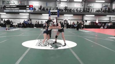 107 lbs Consi Of 8 #2 - West Sydney, Shenendehowa vs Olivia Polansky, Choate Rosemary Hall
