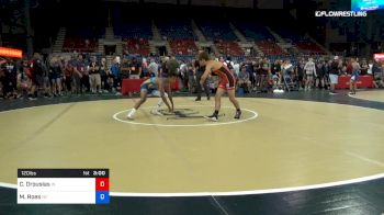 120 lbs Rnd Of 32 - Colton Drousias, Indiana vs Micah Roes, New York