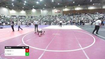 78 lbs Quarterfinal - Troy Garza, Red Wave vs Garrett Clark, Elk Grove Wr Acd