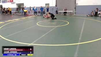 82 lbs 2nd Place Match - Henry Lawson, Soldotna Whalers Wrestling Club vs Xavier Johnson, Chugach Eagles Wrestling Club