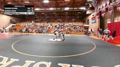 133 lbs Cons. Semi - Teagan Jacobs, Northeastern Junior College vs Robert Ortiz, Otero Junior College