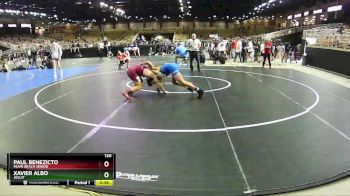 120 lbs Cons. Round 2 - Paul Benezicto, Miami Beach Senior vs Xavier Albo, Jesuit