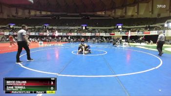 190 lbs Semis & Wb (16 Team) - Bryce Collins, Canon-McMillan vs Zane Terrell, Great Bridge