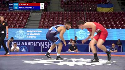 92 kg 1/4 Final - Krisztian Angyal, Hungary vs Amirhossein Firouzpourbandpei, Iran