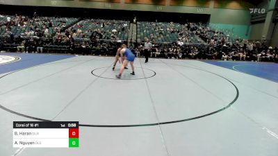 175 lbs Consi Of 16 #1 - Brian Haran, Gilroy vs Ayden Nguyen, De La Salle