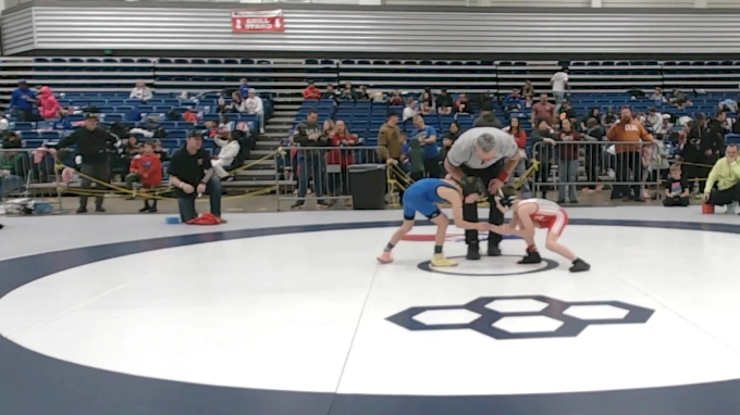 62 lbs Cons. Sub-semis - Sebastian Cooper, Rabbit Wrestling Club vs ...