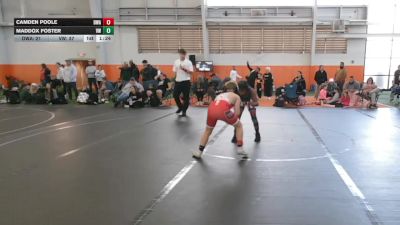 84 lbs Round 3 (4 Team) - Maddox Foster, Valor Wrestling vs Camden Poole, Donahue WA
