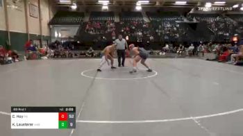 195 lbs Prelims - Connor Hoy, Millard South vs Kyan Lausterer, Wahoo High School