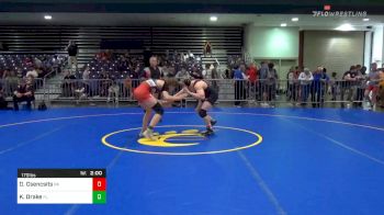 Match - Dane Csencsits, Pa vs Kohl Drake, Fl