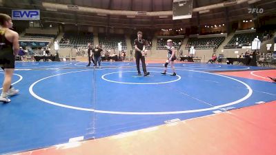 92 lbs 2nd Place - Zachariah Felts, Quezada Wrestling Academy vs Bryson Pope, Keystone Wrestling Club