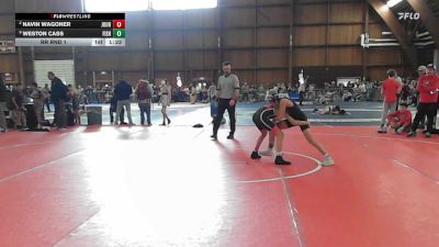 90 lbs Rr Rnd 1 - Navin Wagoner, Journeymen WC vs Weston Cass, Fisheye