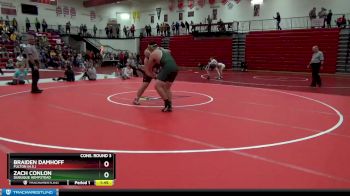 285 lbs Cons. Round 3 - Braiden Damhoff, Fulton (H.S.) vs Zach Conlon, Dubuque Hempstead