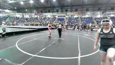 145 lbs Quarterfinal - Adrianna Smith, Windsor Middle School vs Sofia Montoya, Adams City WC